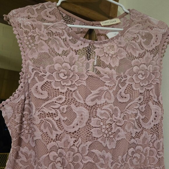 First Look dress, light pink, size L - Picture 2 of 6